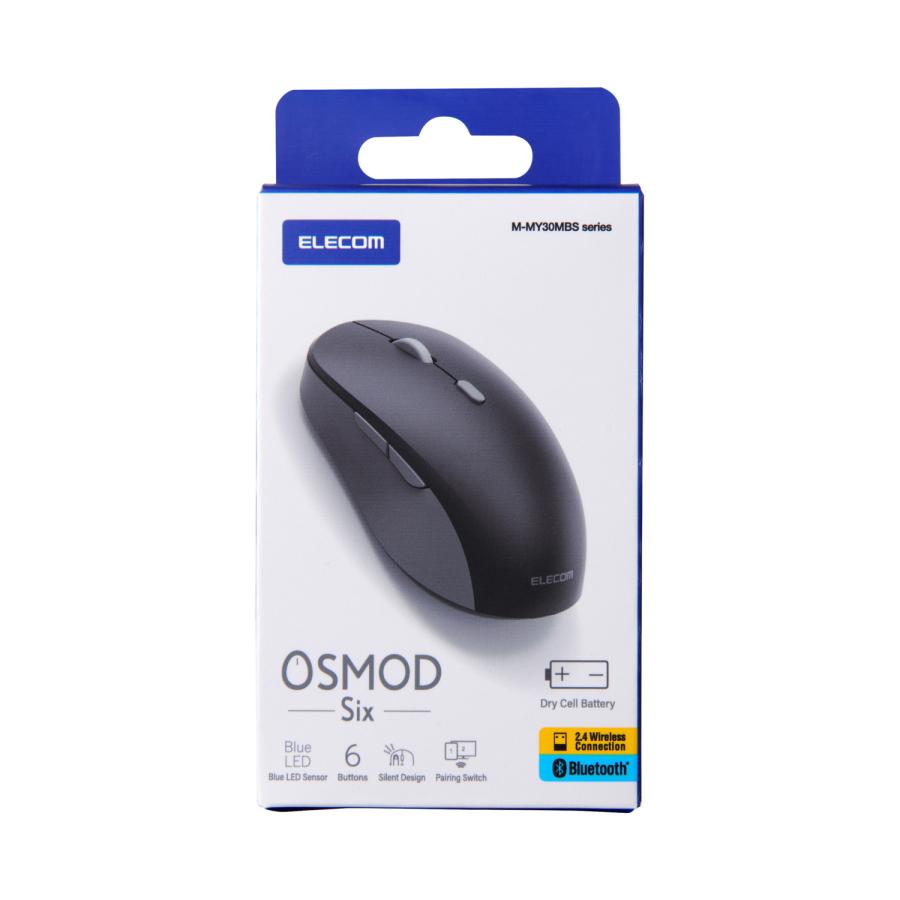 ELECOM（エレコム） ワイヤレスマウス OSMOD Six 無線 Bluetooth 静音