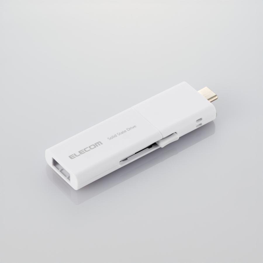 ELECOM（エレコム） 外付けSSD 1TB USB Type-C USB-Aコネクター対応外