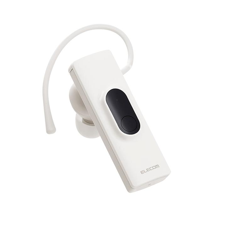 エレコム Bluetooth ワイヤレス ヘッドセット 片耳 通話用 HD Voice Type-C充電 ホワイト ELECOM LBT-HSC11MPWH | ELECOM | 02