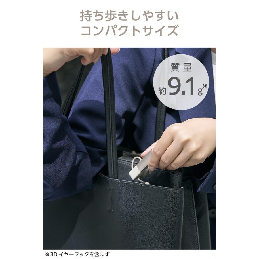 エレコム Bluetooth ワイヤレス ヘッドセット 片耳 通話用 HD Voice Qualcomm cVc Type-C充電 ベージュ ELECOM LBT-HSC21MPBE | ELECOM | 05