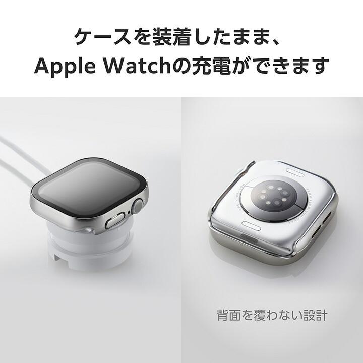 ELECOM エレコム Apple Watch 46mm 用 フルカバーケース プレミアム 