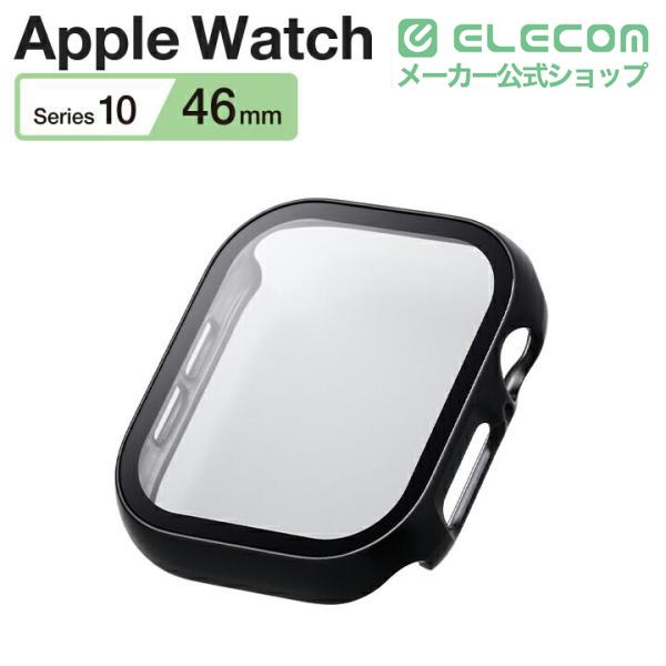 ELECOM（エレコム） Apple Watch 46mm 用 フルカバーケース プレミアム