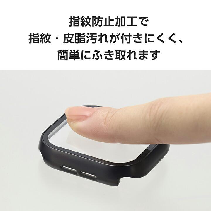 ELECOM（エレコム） Apple Watch 46mm 用 フルカバーケース プレミアム