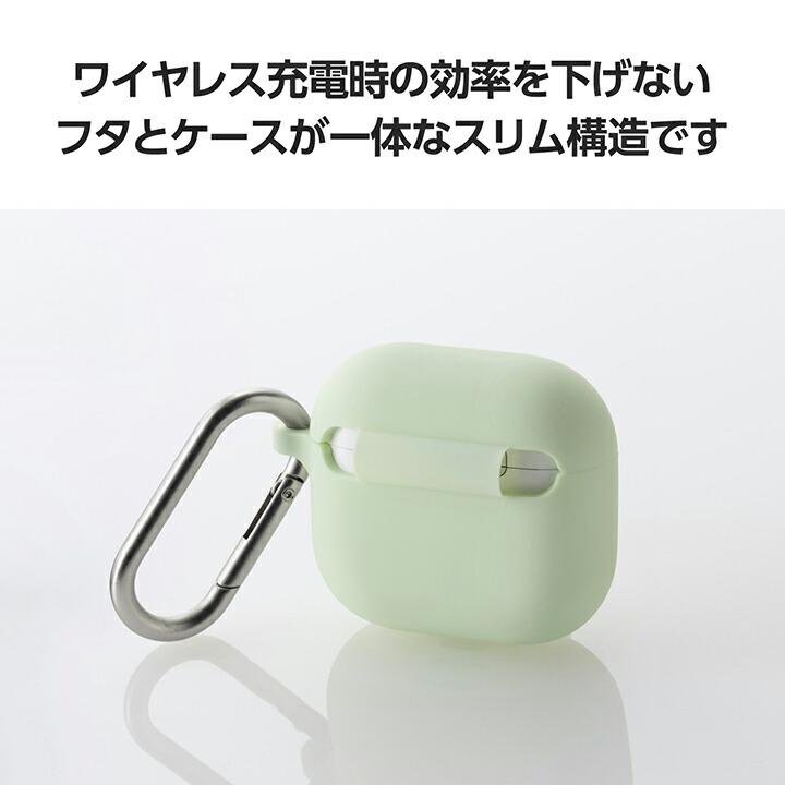 ELECOM（エレコム） AirPods 第4世代 用 シリコンケース エアポッズ