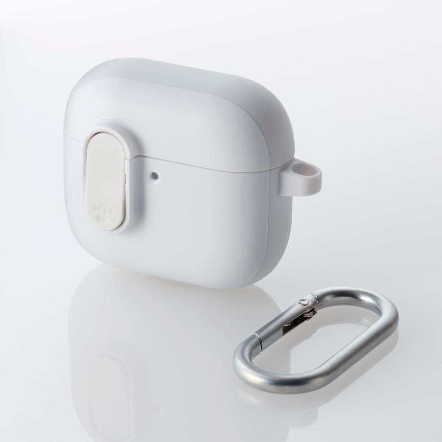 ELECOM（エレコム） AirPods 第4世代 用 TOUGH SLIM Lock ケース