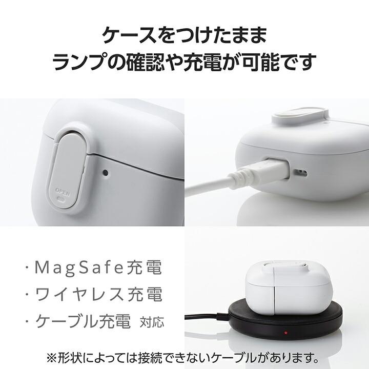 ELECOM（エレコム） AirPods 第4世代 用 TOUGH SLIM Lock ケース