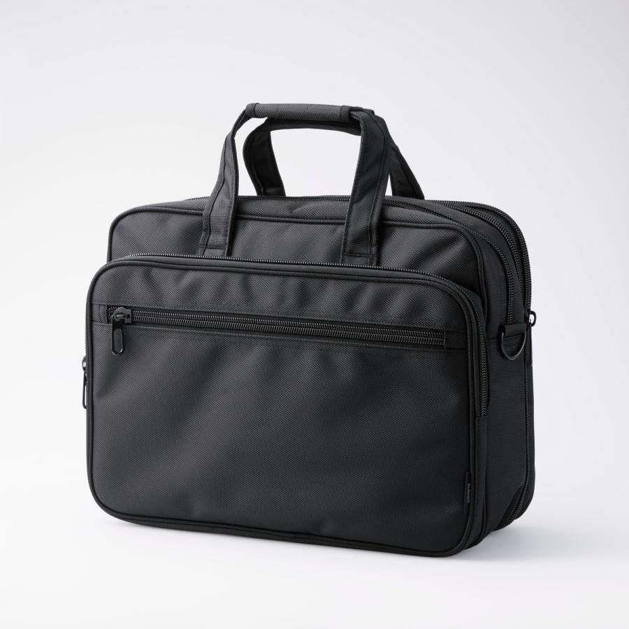 ELECOM（エレコム） ビジネスバッグ マチ拡張 出張 15.6 inch 23L