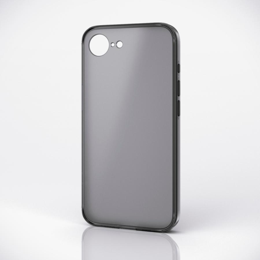ELECOM（エレコム） iPhone 16e 用 ハイブリッドケース 極限 マット