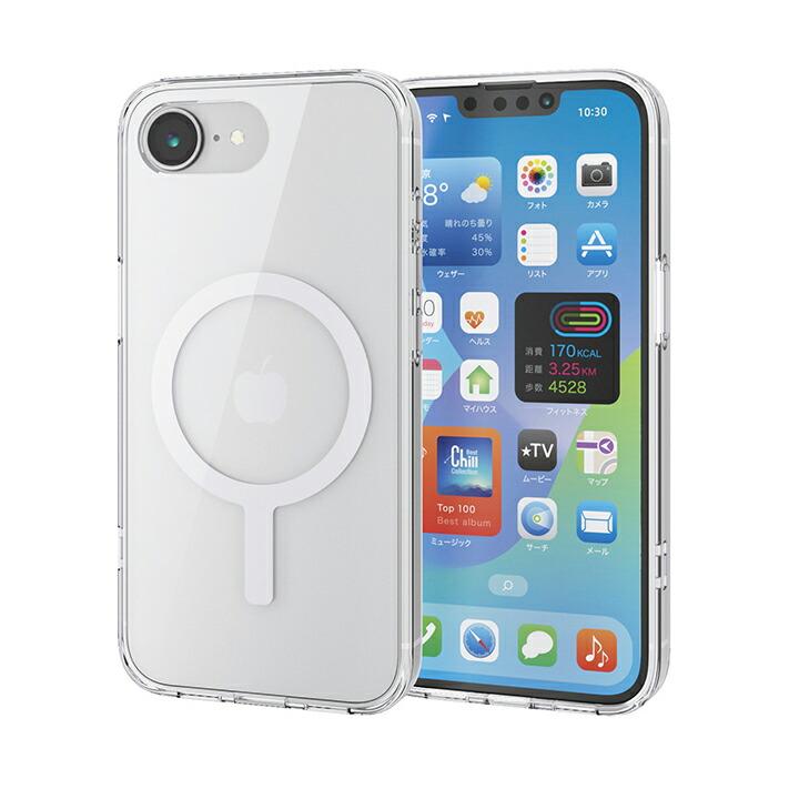 ELECOM（エレコム） iPhone 16e 用 ハイブリッドケース MAGKEEP