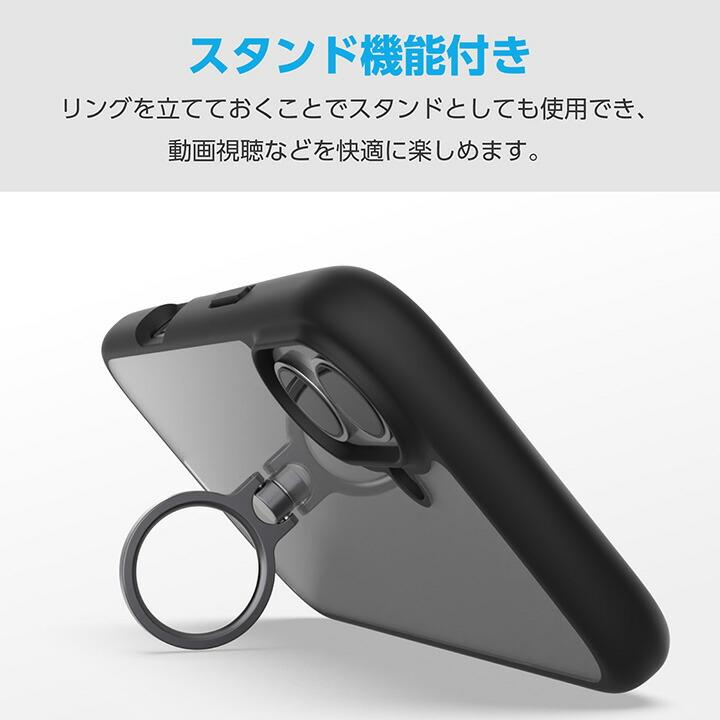 ELECOM（エレコム） iPhone 16e 用 ケース フレームカラー リング付