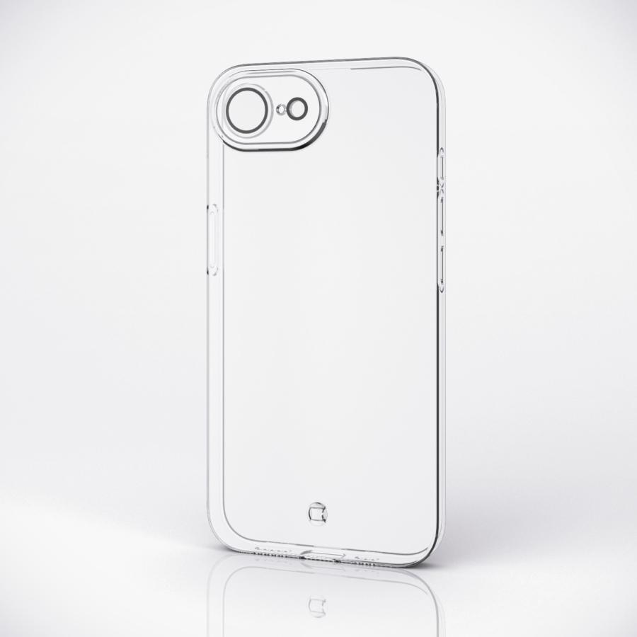 ELECOM（エレコム） iPhone 16e 用 ソフトケース 極限Plus メタル