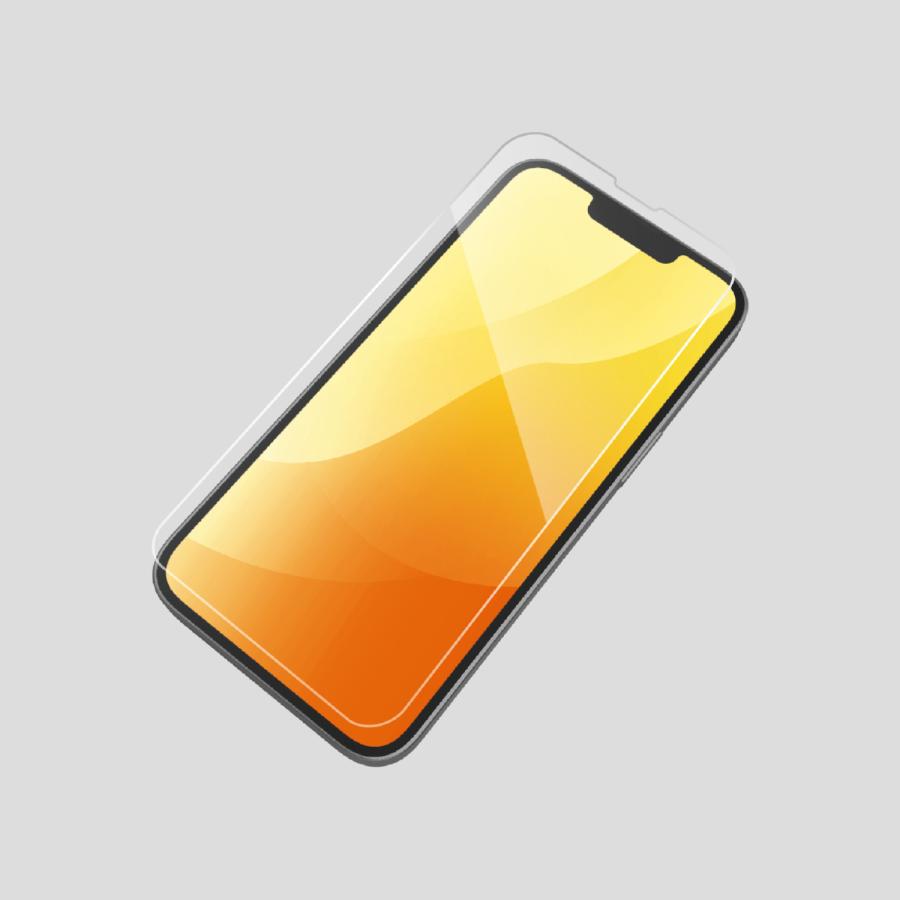 ELECOM（エレコム） iPhone 16e 用 ガラスフィルム 高透明 簡単貼付
