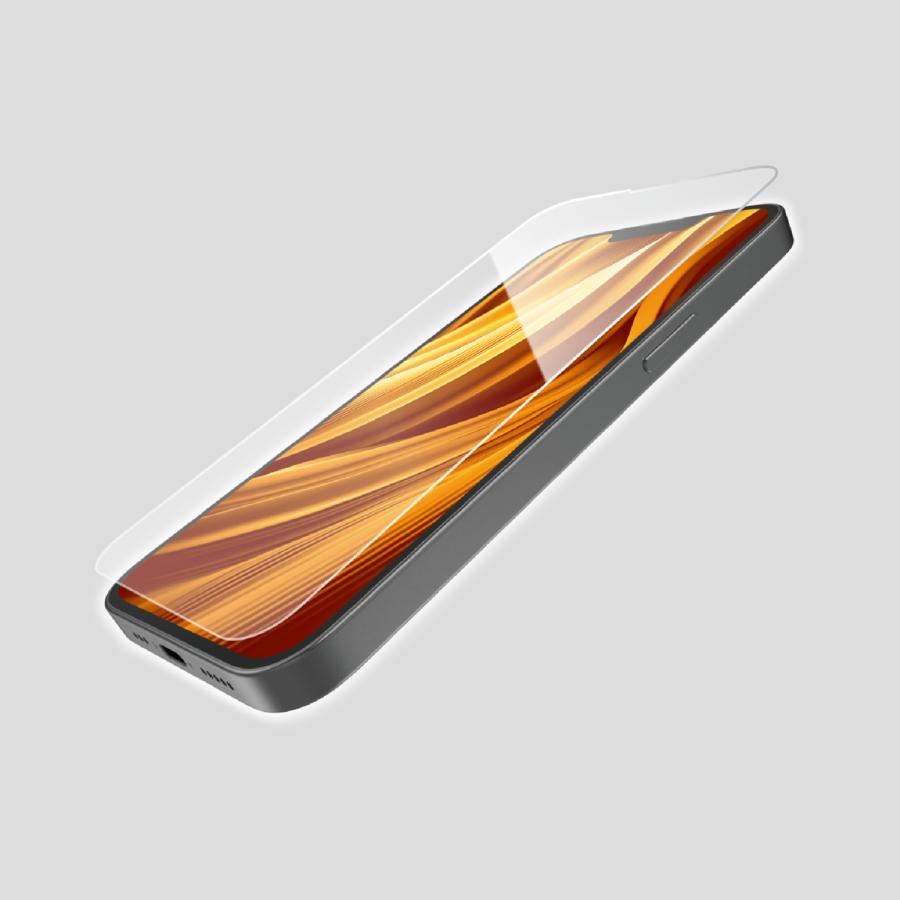 ELECOM（エレコム） iPhone 16e 用 ガラスフィルム ゴリラ 0.21mm