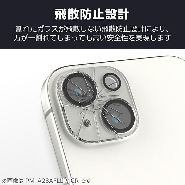 ELECOM（エレコム） iPhone 16e 用 カメラレンズカバー ガラス