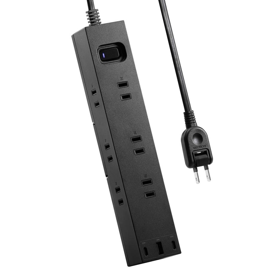 ELECOM（エレコム） USBタップ 一括スイッチ付き 30W USB 6口タップ