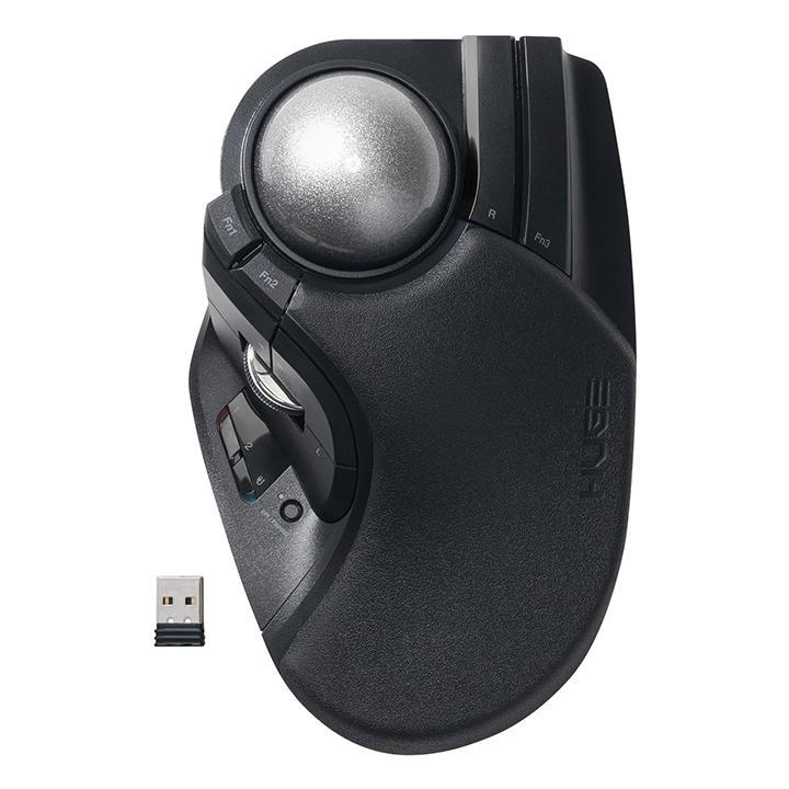 ELECOM（エレコム） トラックボールマウス HUGE PLUS ワイヤレス 10