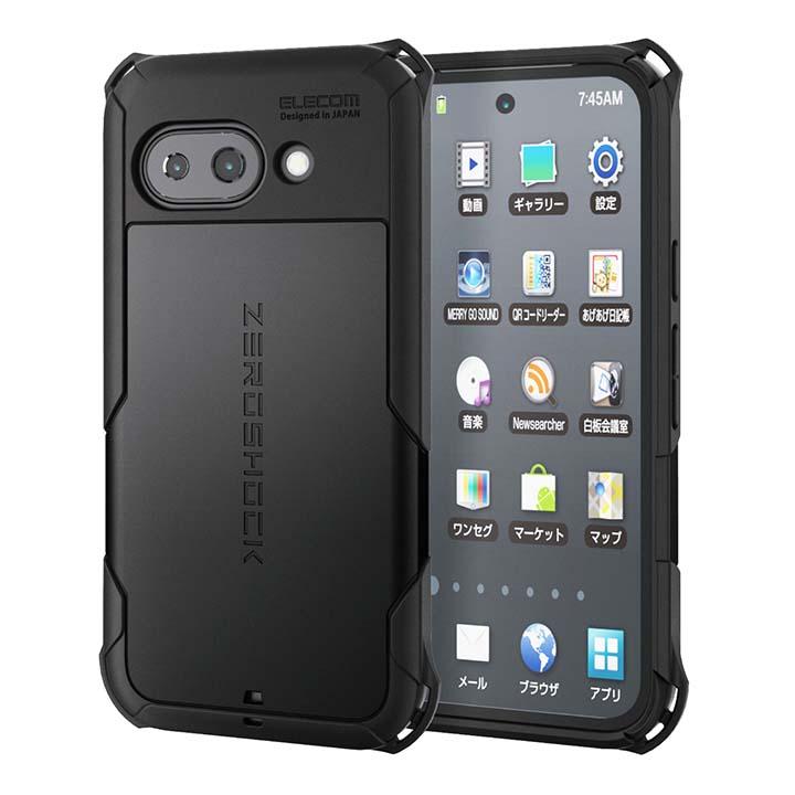 ELECOM（エレコム） Google Pixel 9a 用 ZEROSHOCK ケース GooglePixel