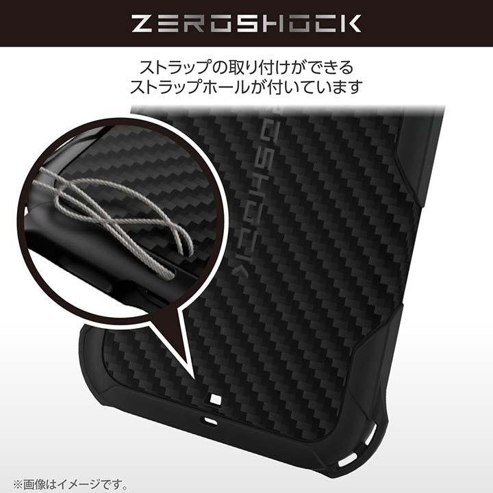 ELECOM（エレコム） Google Pixel 9a 用 ZEROSHOCK ケース グリップ