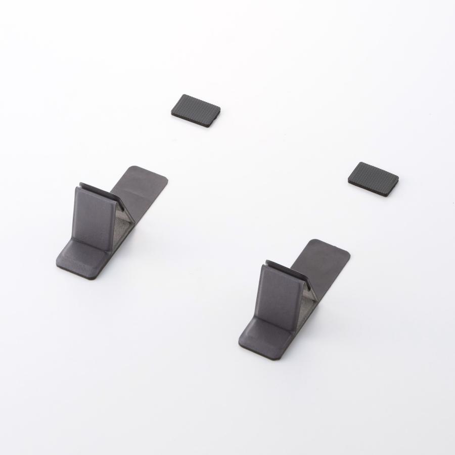 ELECOM（エレコム） ノートPCスタンド 貼り付け式 卓上 ショート