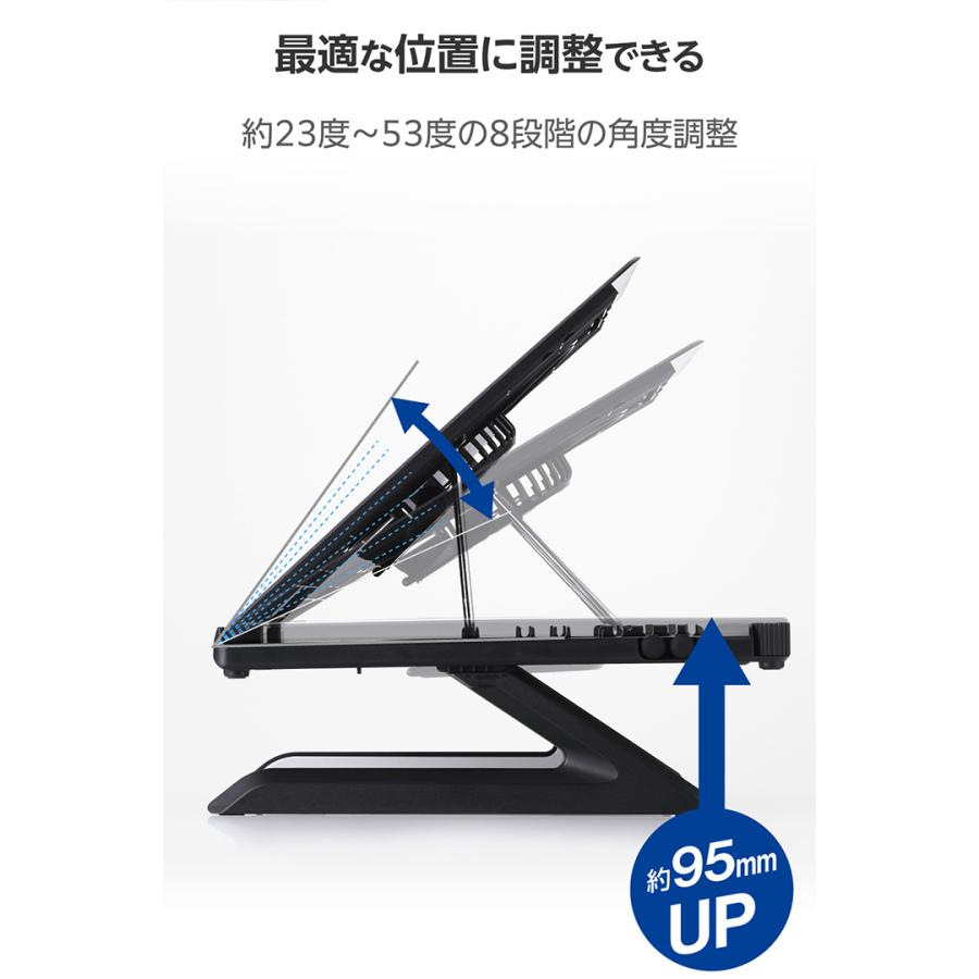 ELECOM（エレコム） ノートPC スタンド 折りたたみ式 ノートパソコン