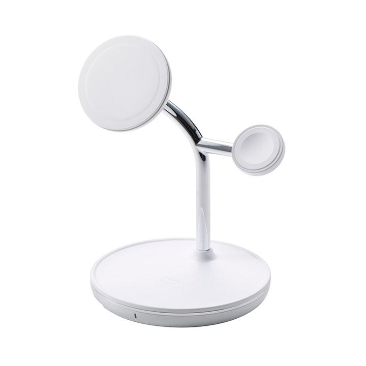 ELECOM（エレコム） ワイヤレス充電器 3in1 スタンド with MagSafe 