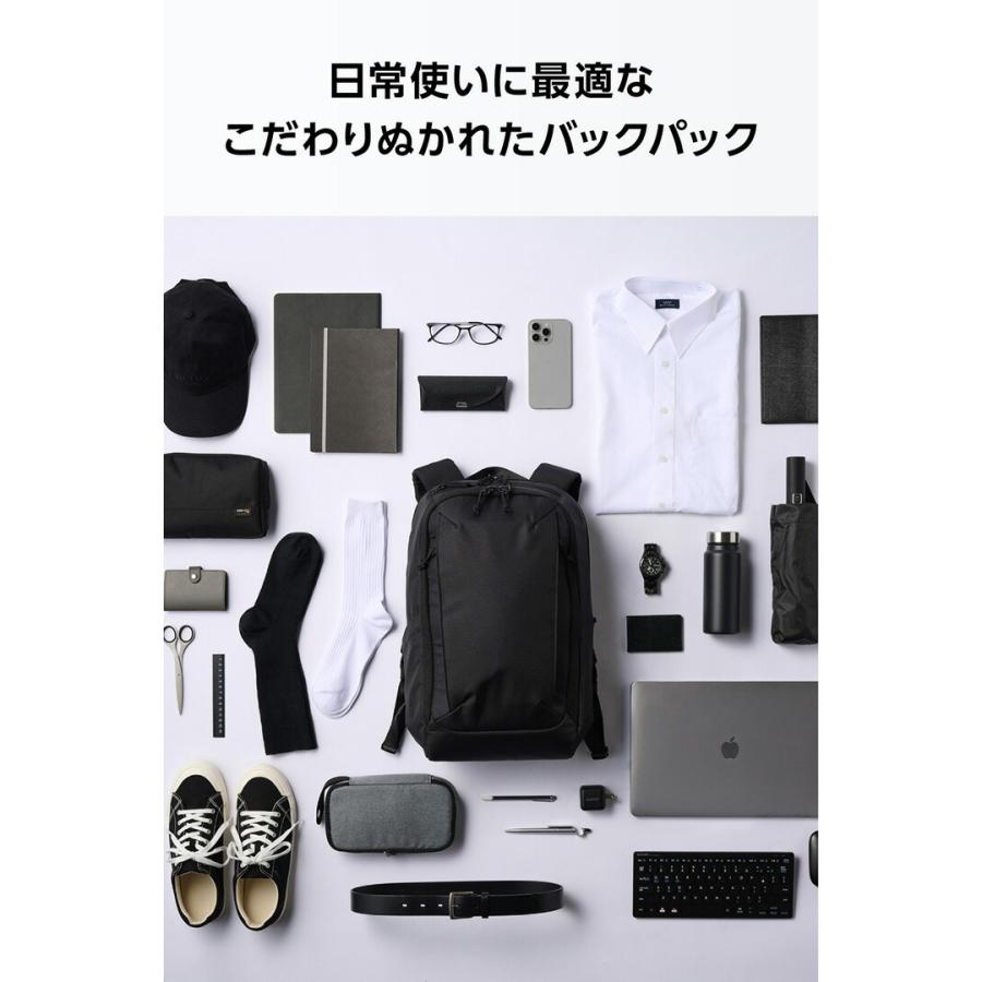 ELECOM（エレコム） バックパック 15.6inch 21L MNL CITY PACK CORDURA