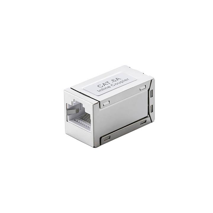 ELECOM（エレコム） RJ45 中継コネクター Cat6A STP LANケーブル 延長