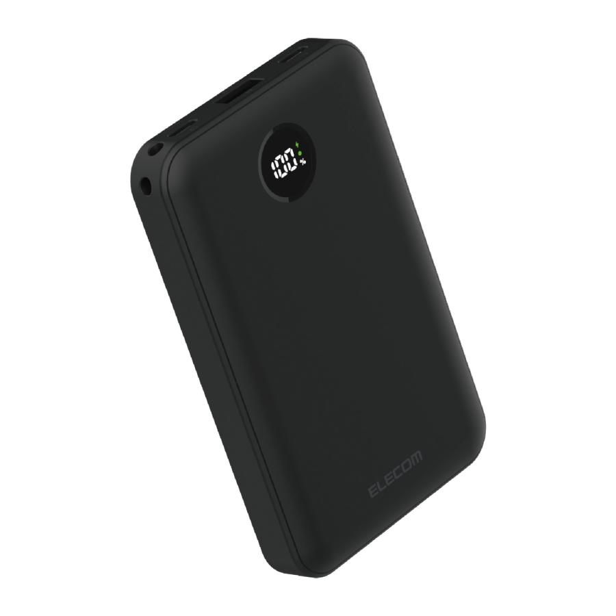 ELECOM（エレコム） モバイルバッテリー 残量表示機能付き 10000mAh