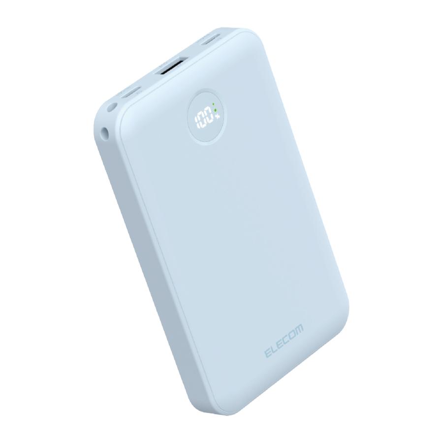 ELECOM（エレコム） モバイルバッテリー 残量表示機能付き 10000mAh