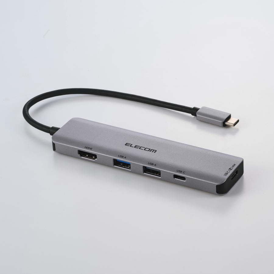 ELECOM（エレコム） Type-C ドッキングステーション 5in1 USB Power