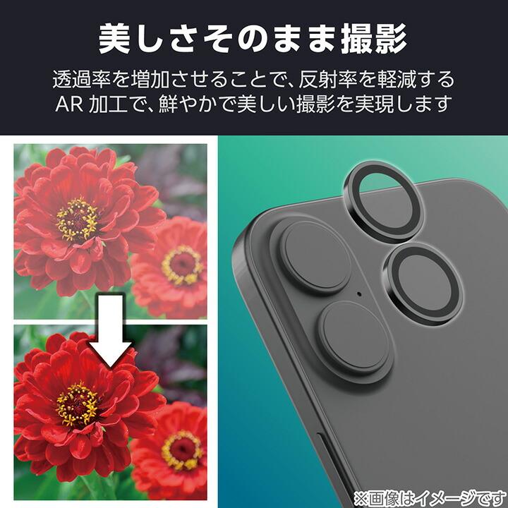 ELECOM（エレコム） iPhone 17 用 ガラスフィルム カメラレンズガラス