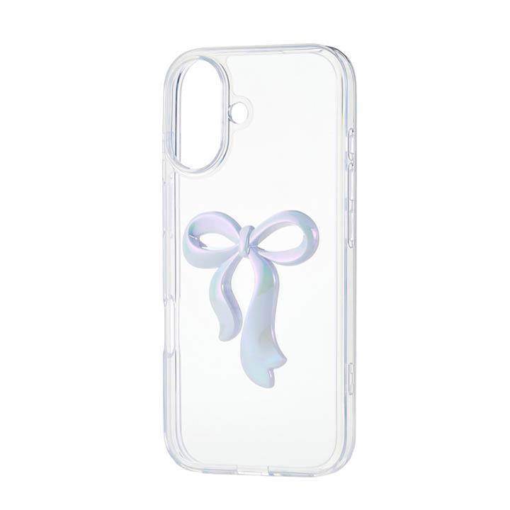 ELECOM（エレコム） iPhone 17 用 ハイブリッドケース リボン iPhone17