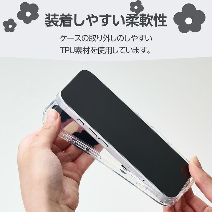 ELECOM（エレコム） iPhone 17 用 ソフトケース IMLフラワー iPhone17