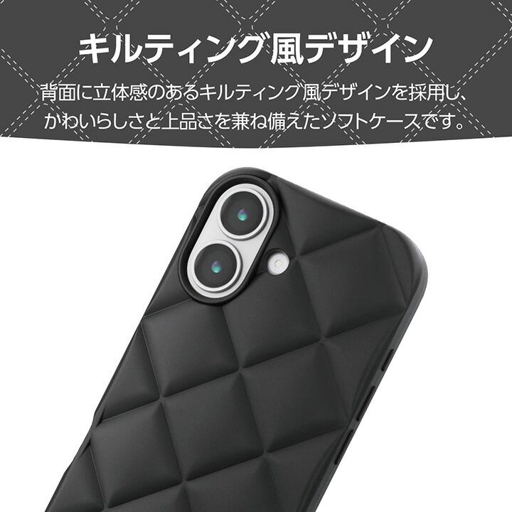ELECOM（エレコム） iPhone 17 用 ソフトケース キルティング iPhone17