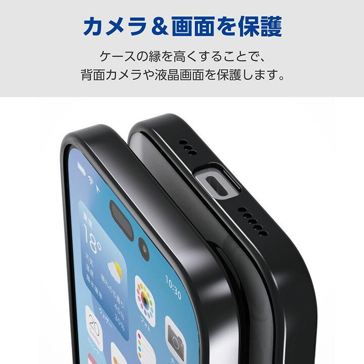 ELECOM（エレコム） iPhone 17 用 ソフトケース 極限 メタリック