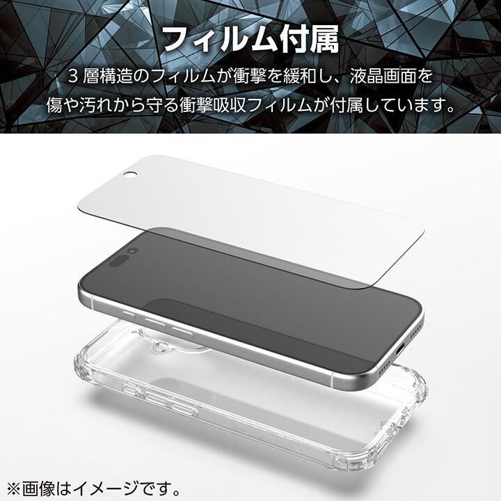 ELECOM（エレコム） iPhone 17 用 ZEROSHOCK インビジブルケース