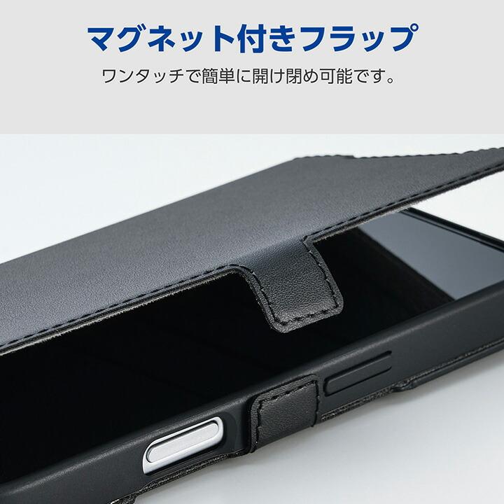 ELECOM（エレコム） iPhone 17 Pro 用 手帳型ケース 磁石付 耐衝撃