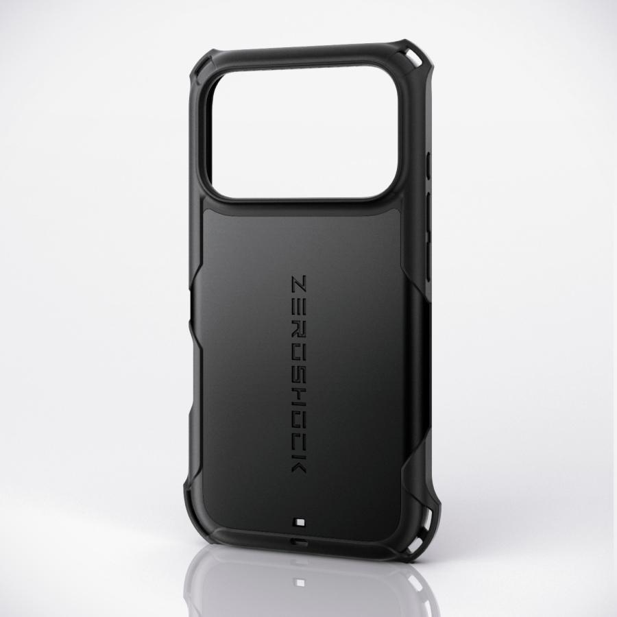 ELECOM（エレコム） iPhone 17 Pro 用 ZEROSHOCK ケース MAGKEEP