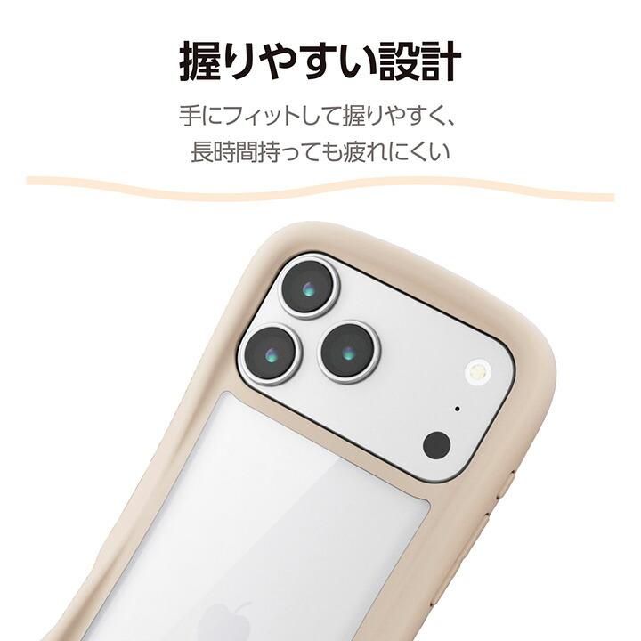 ELECOM（エレコム） iPhone 17 Pro Max 用 Grippy ハイブリッドケース