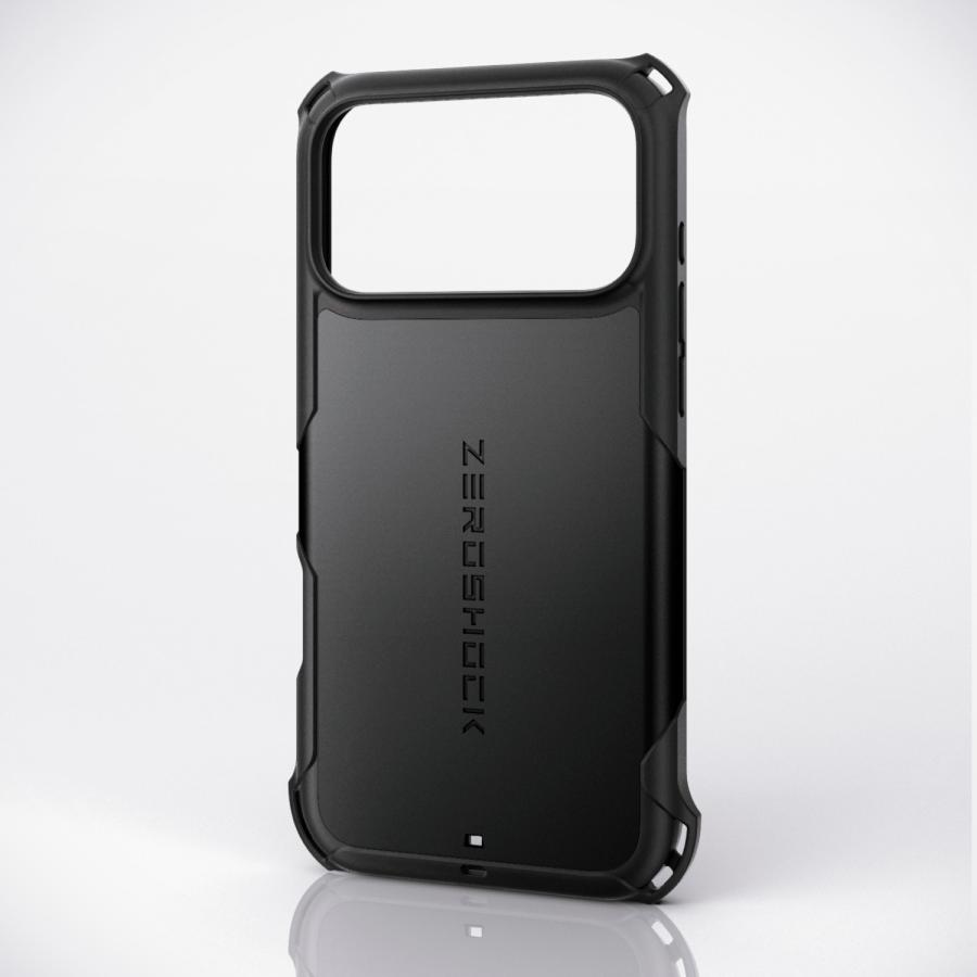 ELECOM（エレコム） iPhone 17 Pro Max 用 ZEROSHOCK ケース MAGKEEP