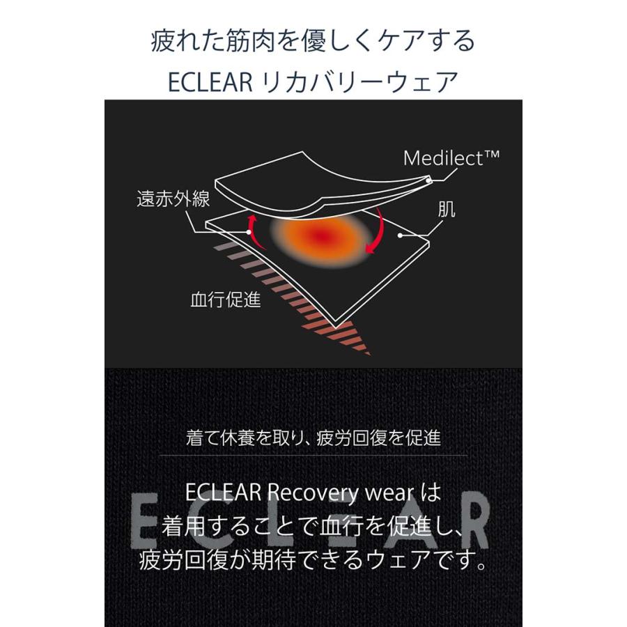 エレコム ECLEAR リカバリーウェア 半袖ハーフパンツ セット 一般医療機器 ユニセックス Mサイズ ネイビー  ELECOM HCM-RW01MNV | ELECOM | 07