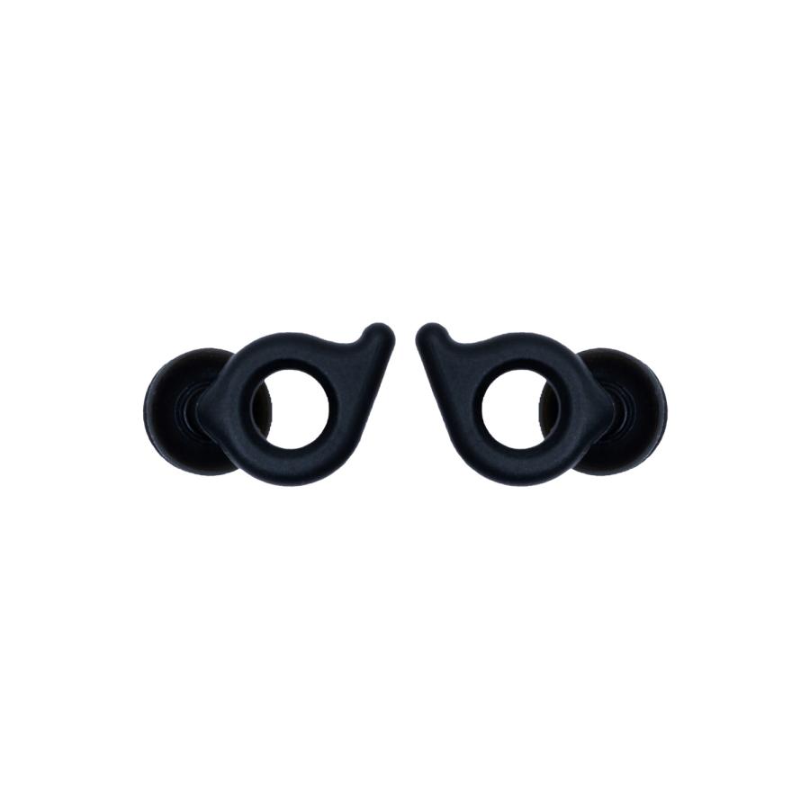 エレコム エクリア 睡眠用 耳栓 ECLEAR Earplug Duo 2重チップ ブラック  ELECOM HCSL-EP02BK | ELECOM | 01