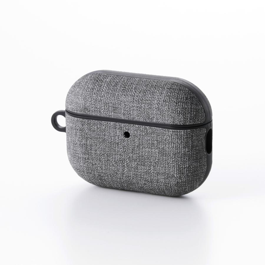 ELECOM（エレコム） AirPods Pro 3 用 ファブリックタッチケース