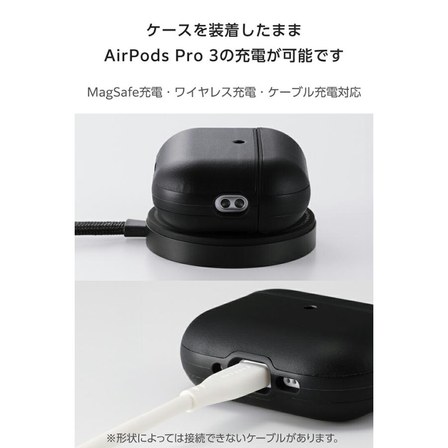 ELECOM（エレコム） AirPods Pro 3 用 スムースタッチケース ソフト