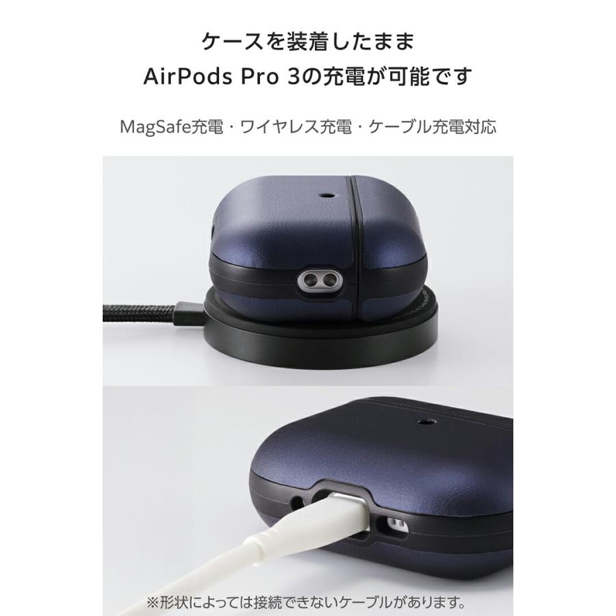 ELECOM（エレコム） AirPods Pro 3 用 スムースタッチケース ソフト
