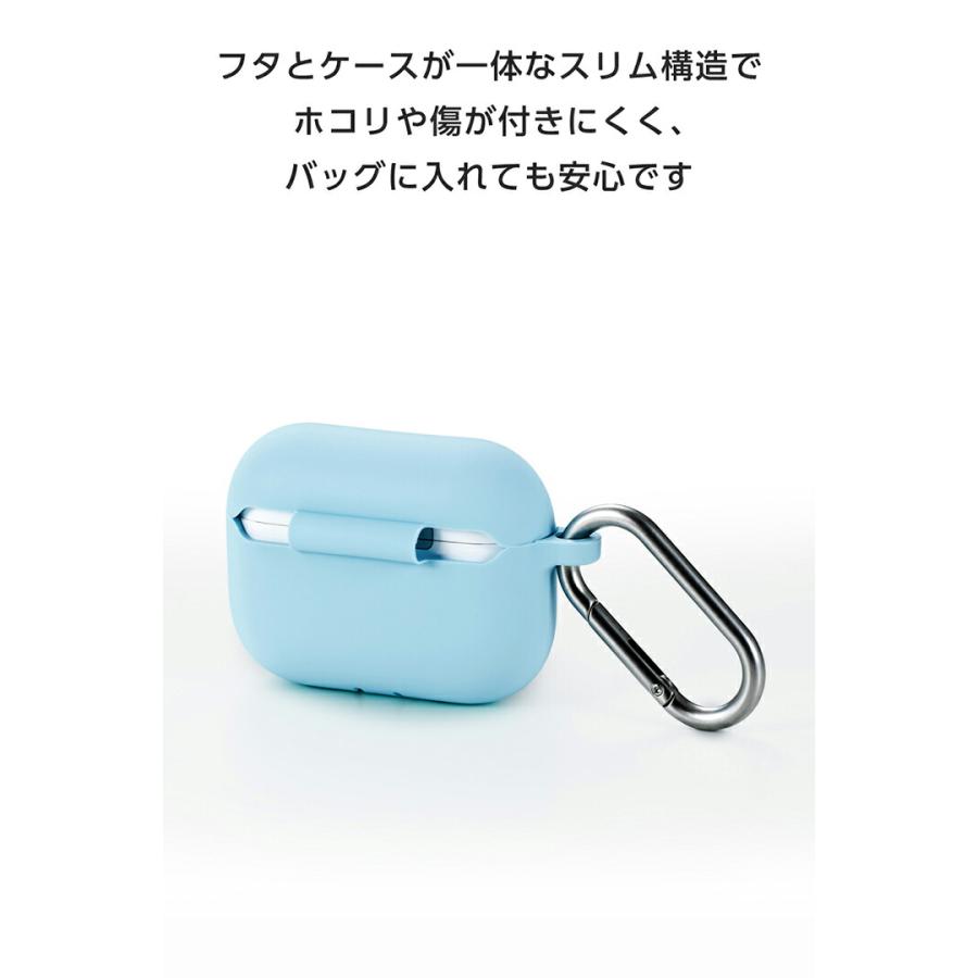AirPods Pro 本体 + ワイヤレス充電ケース　本体カバー付「ブルー」 楽天市場】AirPods ケース Pro 第3世代 AirPods4 第4世代 エアーポッズ