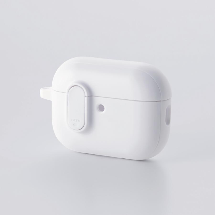 AirPods ケース ホワイト ELECOM（エレコム） AirPods Pro 3 用 TOUGH SLIM Lock ハイブリッド