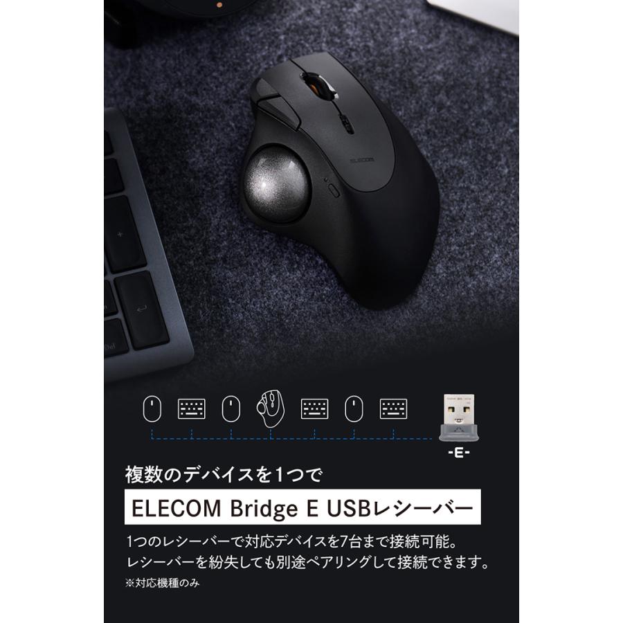ELECOM（エレコム） トラックボール マウス IST PLUS 親指操作 無線