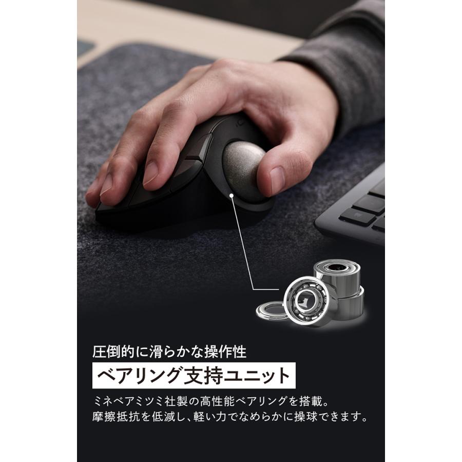 ELECOM（エレコム） トラックボール マウス IST PLUS 親指操作 無線
