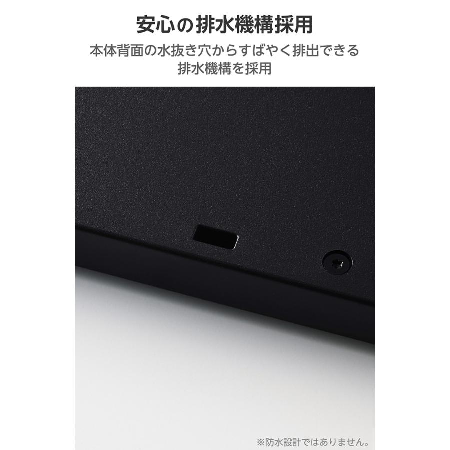 ELECOM（エレコム） 無線 2.4GHz 静音 フル キーボード ワイヤレス